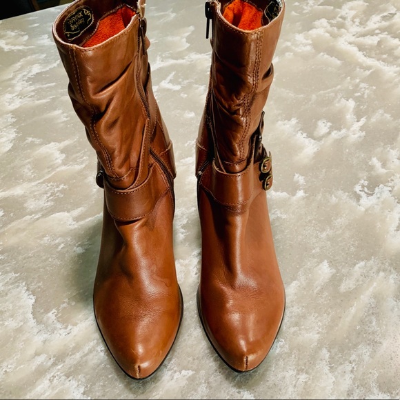 Bronx Shoes | Bronx Boots with Brass Buckle | Color: Brown | Size: 9.5 | Ggmuafx's Closet